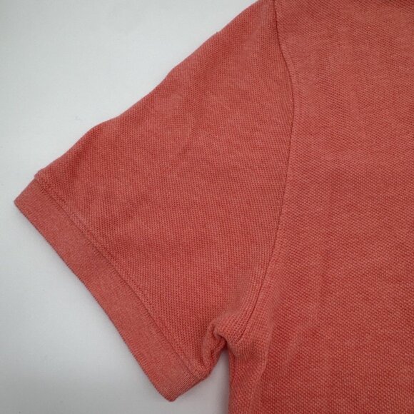 Gunn POLO Orange Sports Fit Cotton Casual Collared shirt Large rod & gunn - Picture 3 of 12